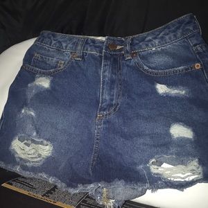 Jean shorts